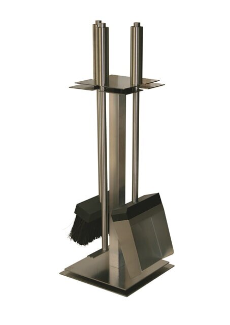 Kaminbesteck Red Anvil - Tower 3 Big Tools - Edelstahl