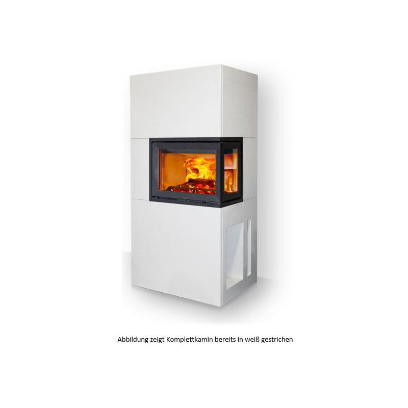 Kaminbausatz Jotul FS 520 - 7,5 kW - schwarz lackiert (BP)