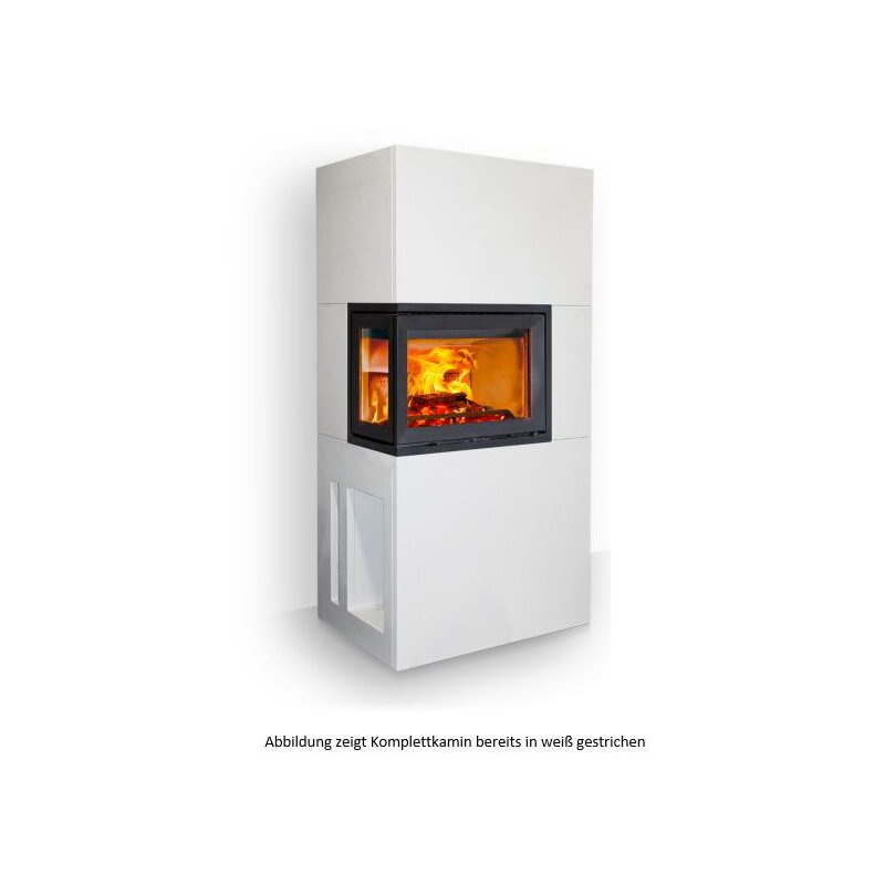 Kaminbausatz Jotul FS 520 - 7,5 kW - schwarz lackiert (BP)