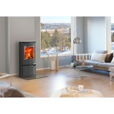 Kaminofen ILD 7 Eco AP (BP) - 5,3 kW - Schwarz