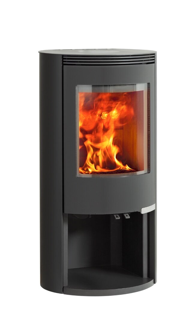 Kaminofen ILD 7 Eco AP (BP) - 5,3 kW - Schwarz