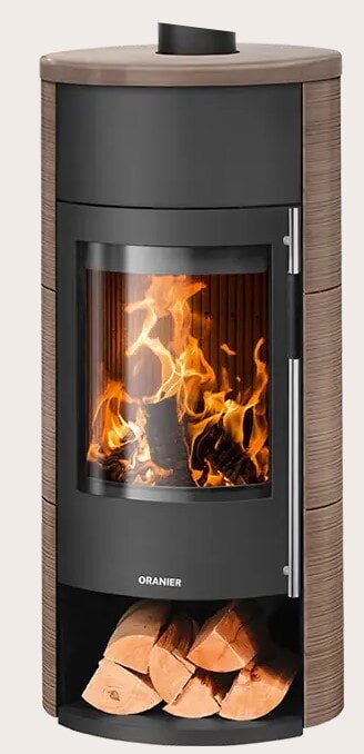 Kaminofen Oranier Polar Neo W+ (Wärmespeicherung) - 8 kW