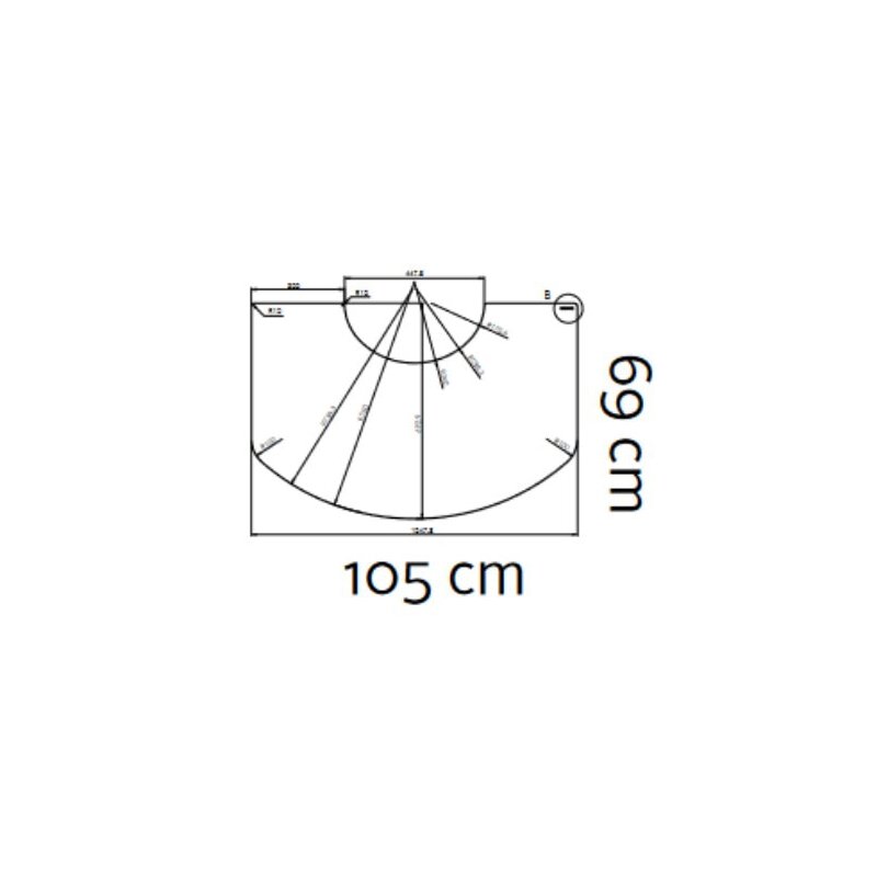 Morsoe Glasvorlegeplatte für Serie 6143 + 6843 + 6848