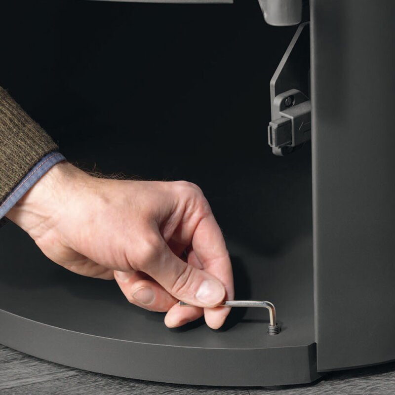 Kaminofen Oranier Polar Neo Eck Wandbündig - 6,5 kW