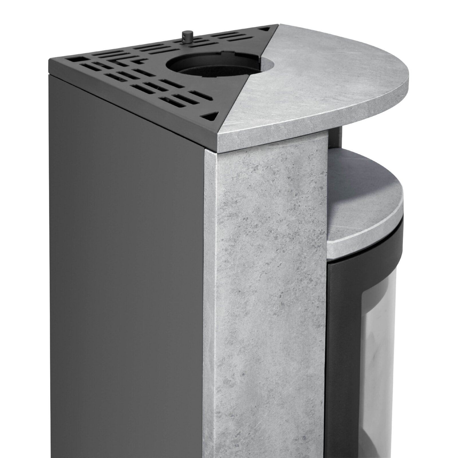 Kaminofen Oranier Polar Neo Eck Wandbündig - 6,5 kW