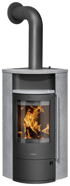 Kaminofen Oranier Polar Neo Eck Wandbündig - 6,5 kW