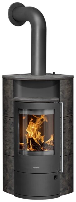 Kaminofen Oranier Polar Neo Eck Wandbündig - 6,5 kW