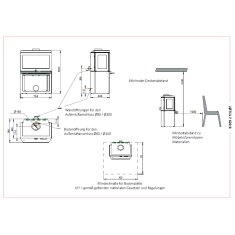 Kaminofen Gussofen Jotul F 620 B (Base) - 8,7 kW