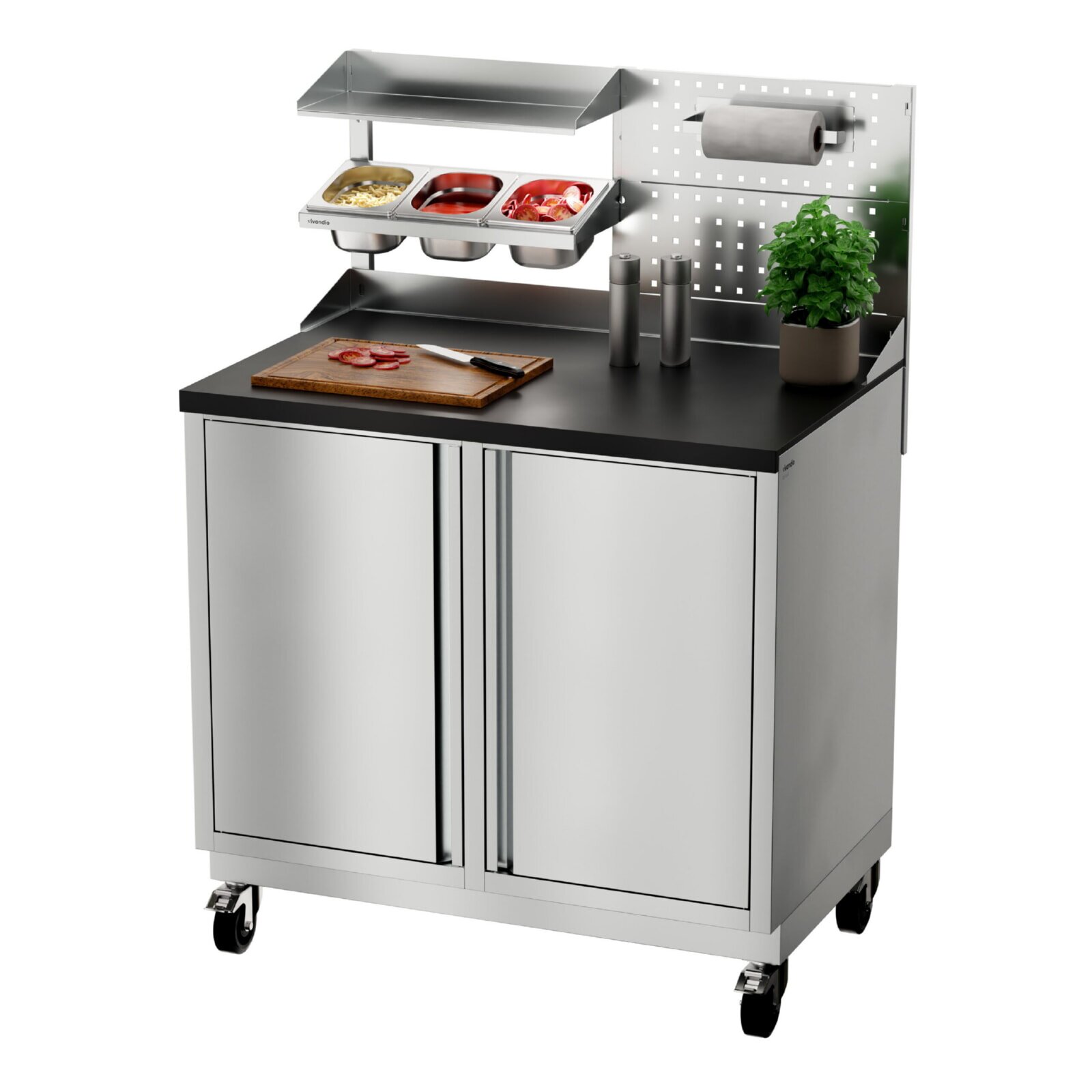 Vivandio quub - Rückwand Basisanbau