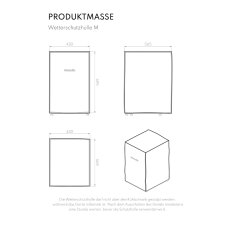 Vivandio - Wetterschutzhülle Kühlschrank medium...