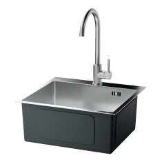 Vivandio Outdoor Spüle L mit Kalt- und...