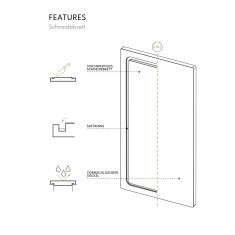 Vivandio Outdoorküchen - Schneidebrett L (Deckel für Spüle L)