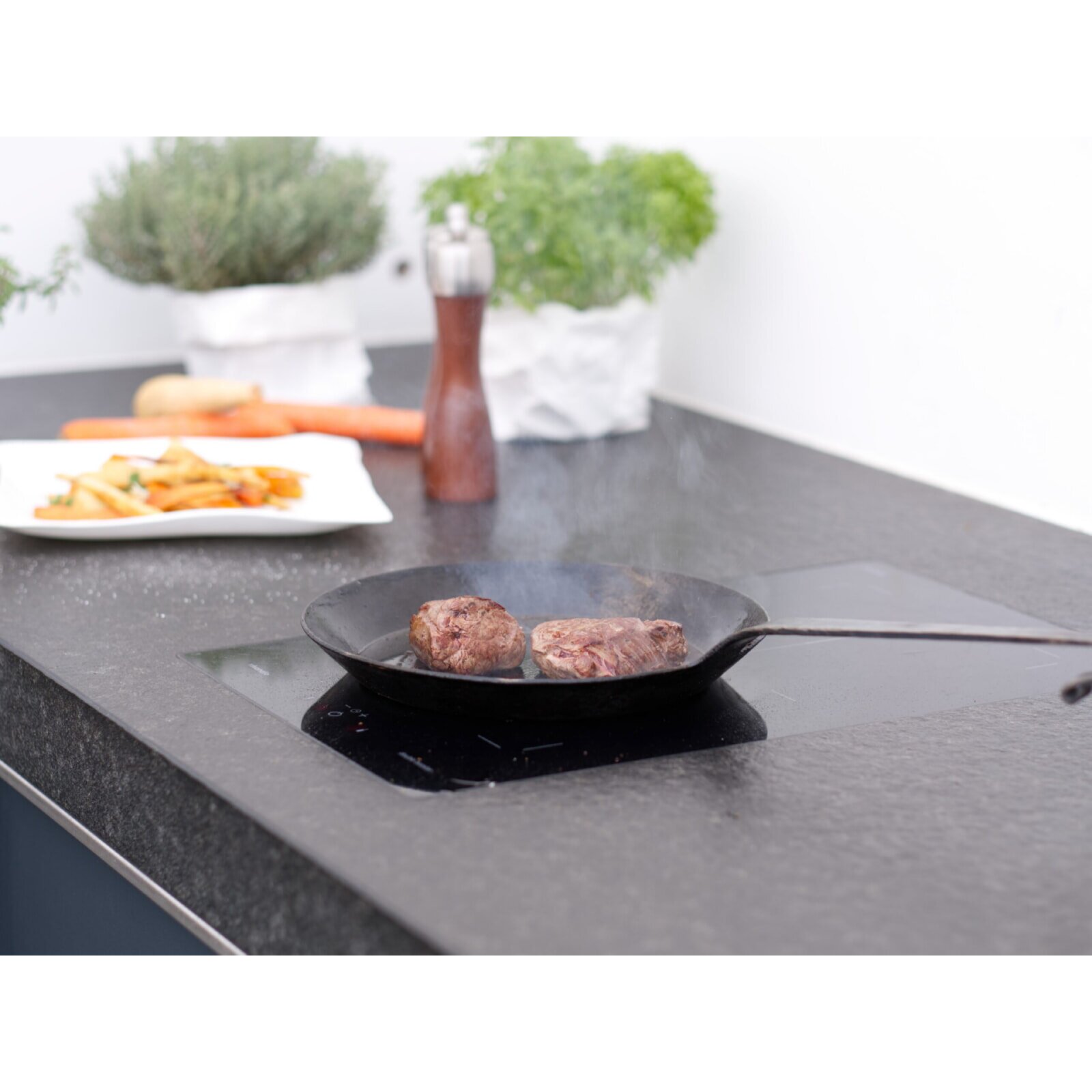 Vivandio Outdoorküche - Induktionskochfeld double booster