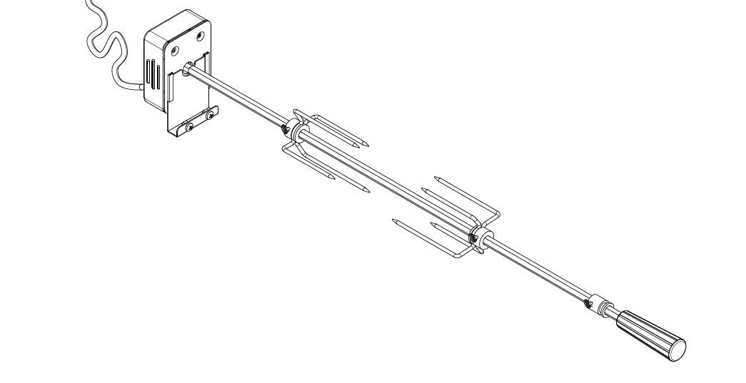 Vivandio Fyre X - Drehspieß