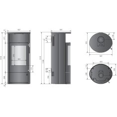 Kaminofen Oranier Polar Neo 8 - 8 kW