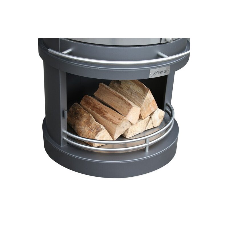 Firestar Schutzblech für Holzlagerung für DN 800 Swing / DN 800 Swing glas