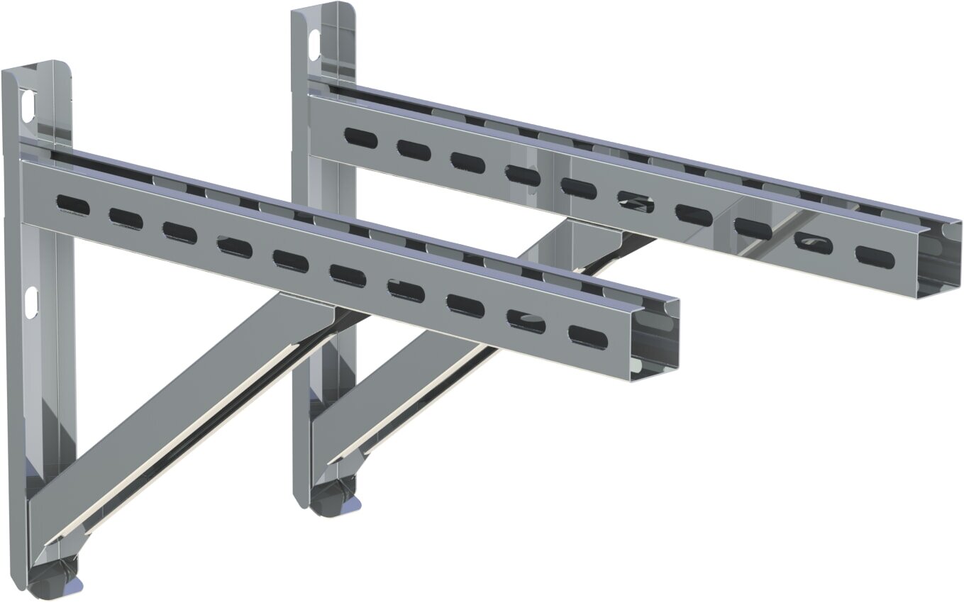 Wandstütze + Querträger Typ 2 - 500 mm