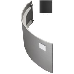 Gusstür Holzlegefach gussgrau für Polar Neo 6