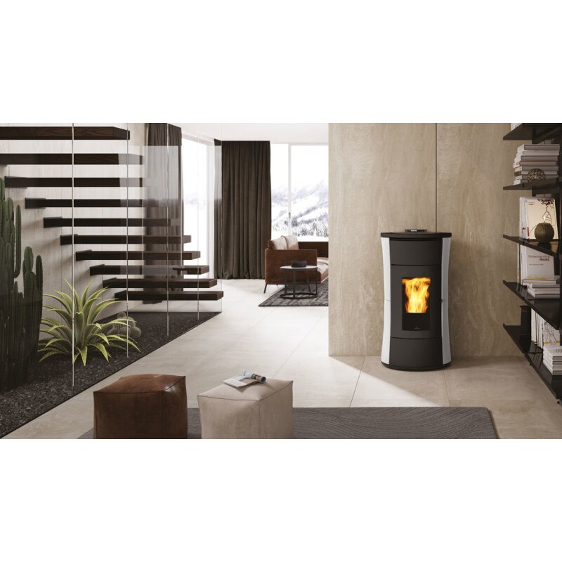 Pelletofen wasserführend Edilkamin Cherie H 10 Evo - 10,5 kW