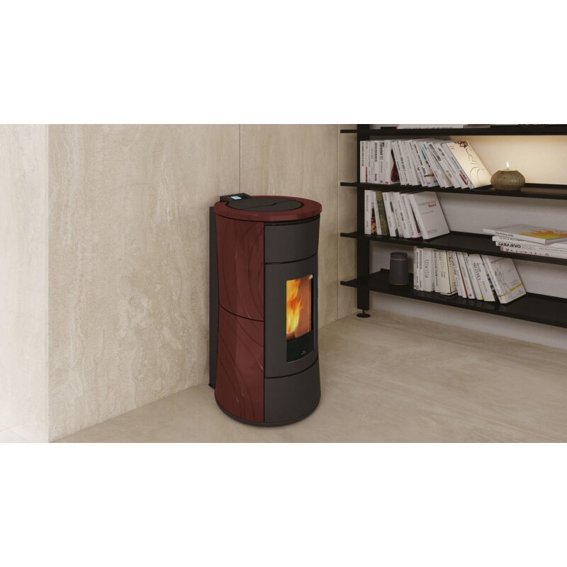 Pelletofen wasserführend Edilkamin Cherie H 10 Evo - 10,5 kW