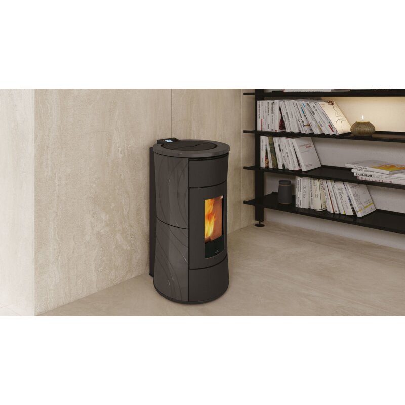 Pelletofen wasserführend Edilkamin Cherie H 10 Evo - 10,5 kW