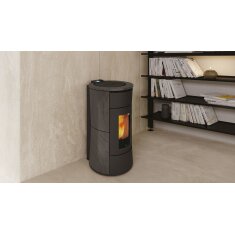 Pelletofen wasserf&uuml;hrend Edilkamin Cherie H 10 Evo - 10,5 kW