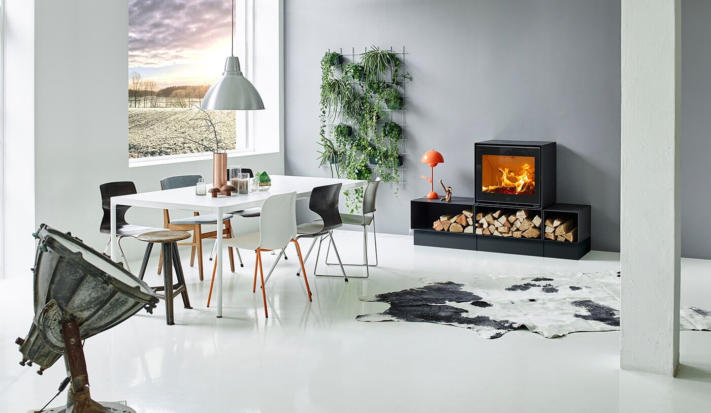 Kaminofen SCAN 1003 B - 7,2 kW - Schamotte