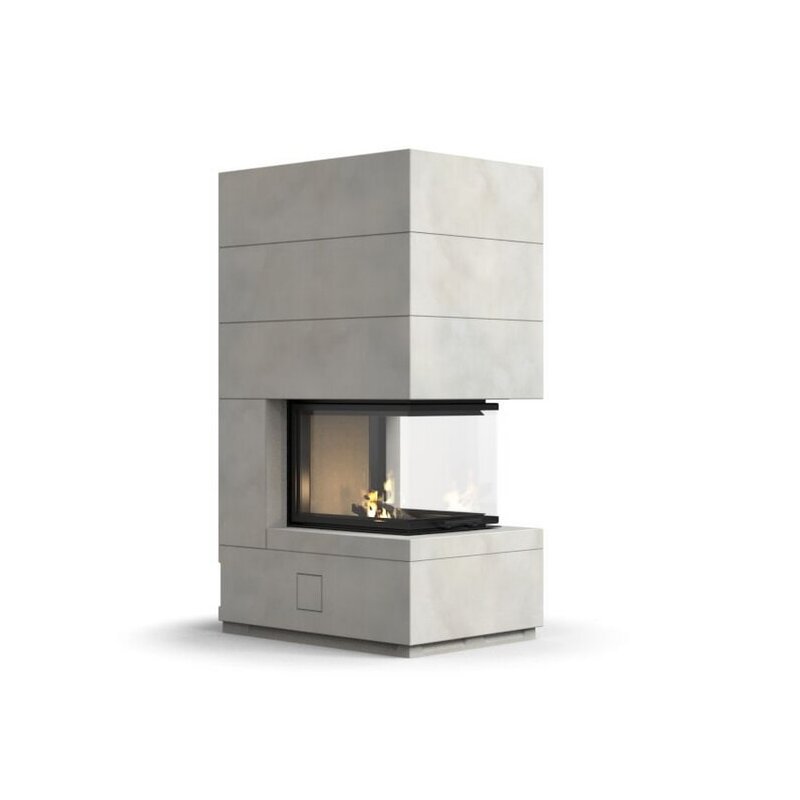 Kaminbausatz Camina S14 - 9 kW - Speicherkamin - Speicherbeton