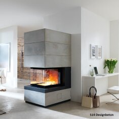 Kaminbausatz Camina S14 - 9 kW - Speicherkamin - Designbeton