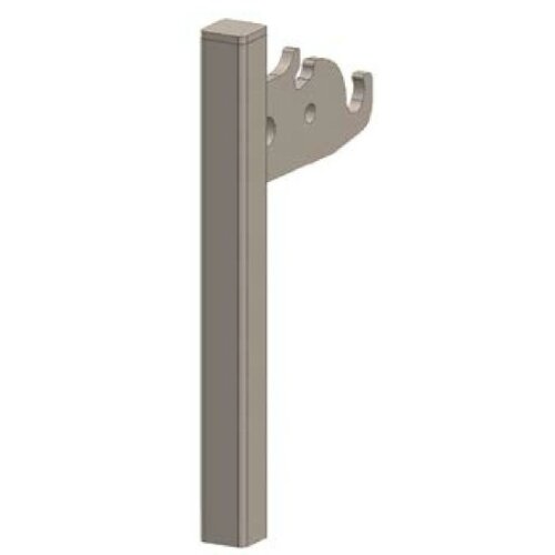 Greithwald Griff M4, Edelstahl eckig