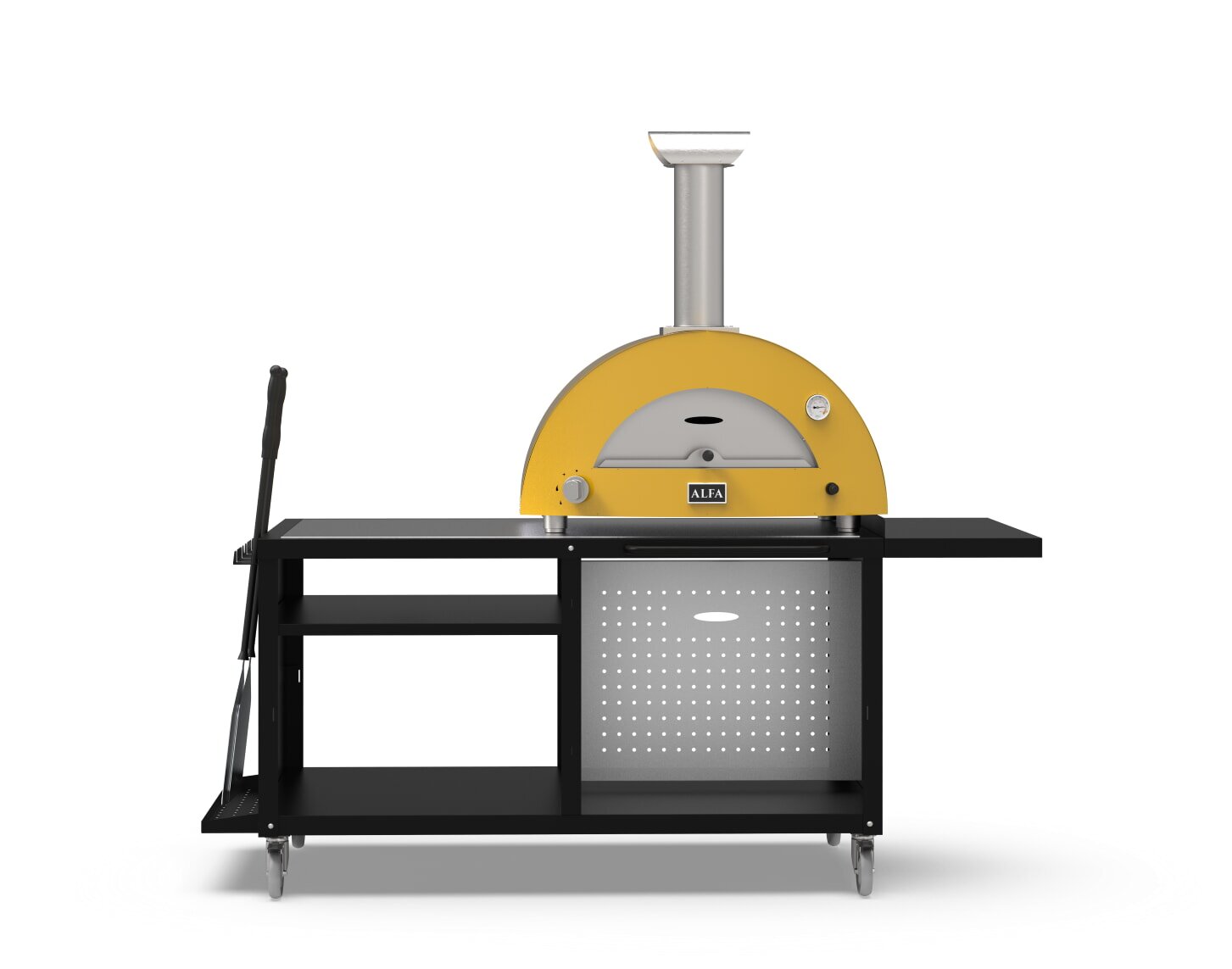 Alfa Forni - Cooking Station - Gasflasche-/ Holzfach - Abdeckung