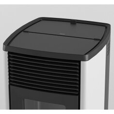 Pelletofen wassergef&uuml;hrt MCZ EGO Hydromatic 8 R (Anschluss hinten) - Maestro+ - 8 kW