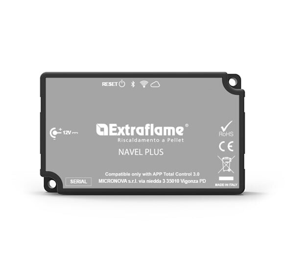 La Nordica Extraflame - WLAN Modul graues Etikett