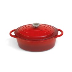 La Nordica - Cucinotte oval mit Deckel Ø 29 cm