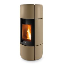 Pelletofen MCZ CURVE Air Matic 8 UP M2 Core (Anschluss oben) - Maestro+ - 8 kW