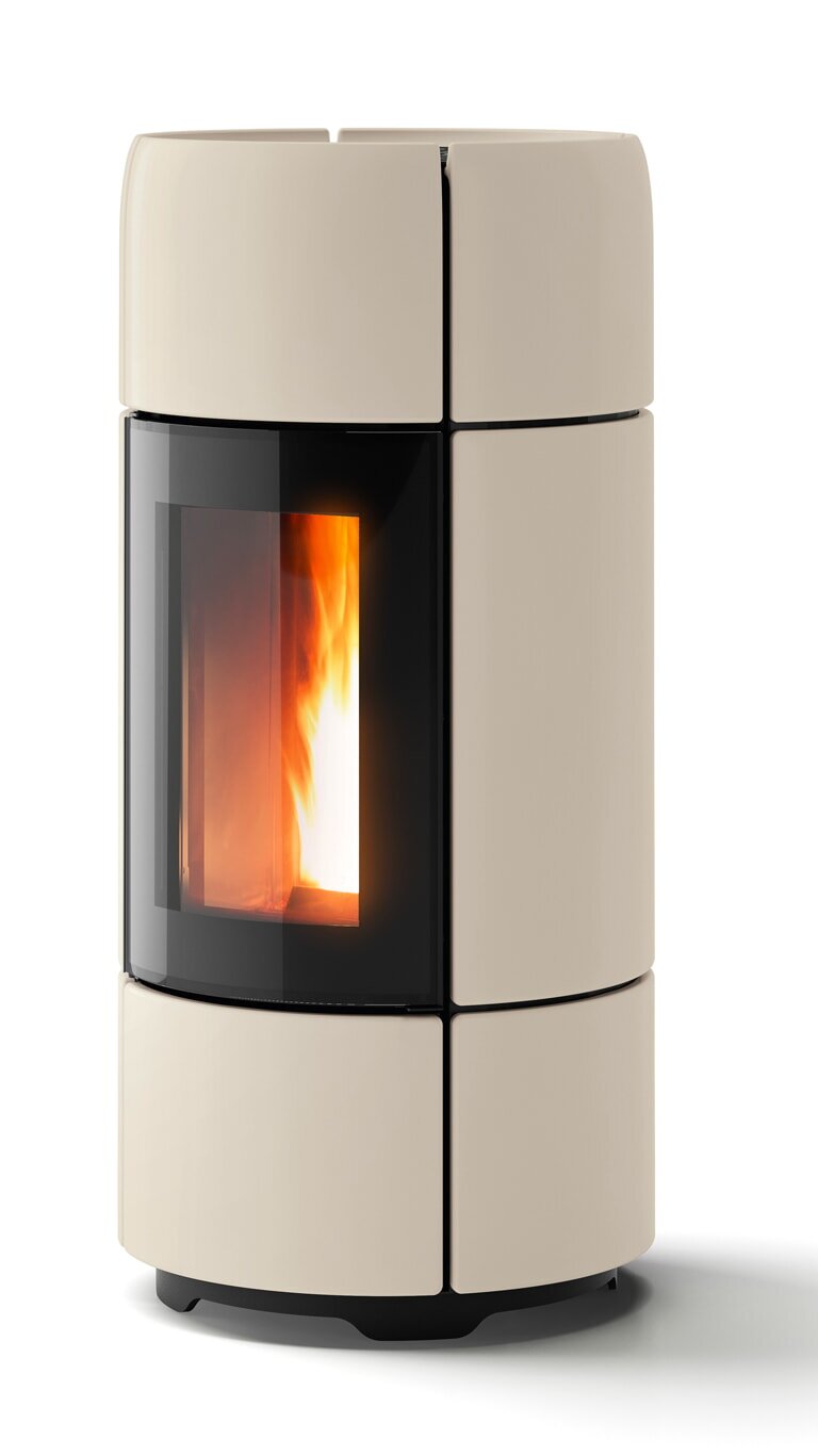 Pelletofen MCZ CURVE Air Matic 8 UP M2 Core (Anschluss oben) - Maestro+ - 8 kW