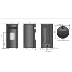 Pelletofen Oranier Sando 60 - 8 KW