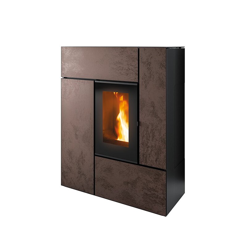 Pelletofen MCZ Feel Comfort Air Matic 12  Core R (Anschluss hinten) kanalisierbar - Maestro+ - 12 kW