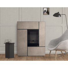 Pelletofen MCZ Feel Comfort Air Matic 12  Core R (Anschluss hinten) kanalisierbar - Maestro+ - 12 kW