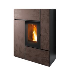 Pelletofen MCZ Feel Comfort Air Matic 12  Core R (Anschluss hinten) kanalisierbar - Maestro+ - 12 kW