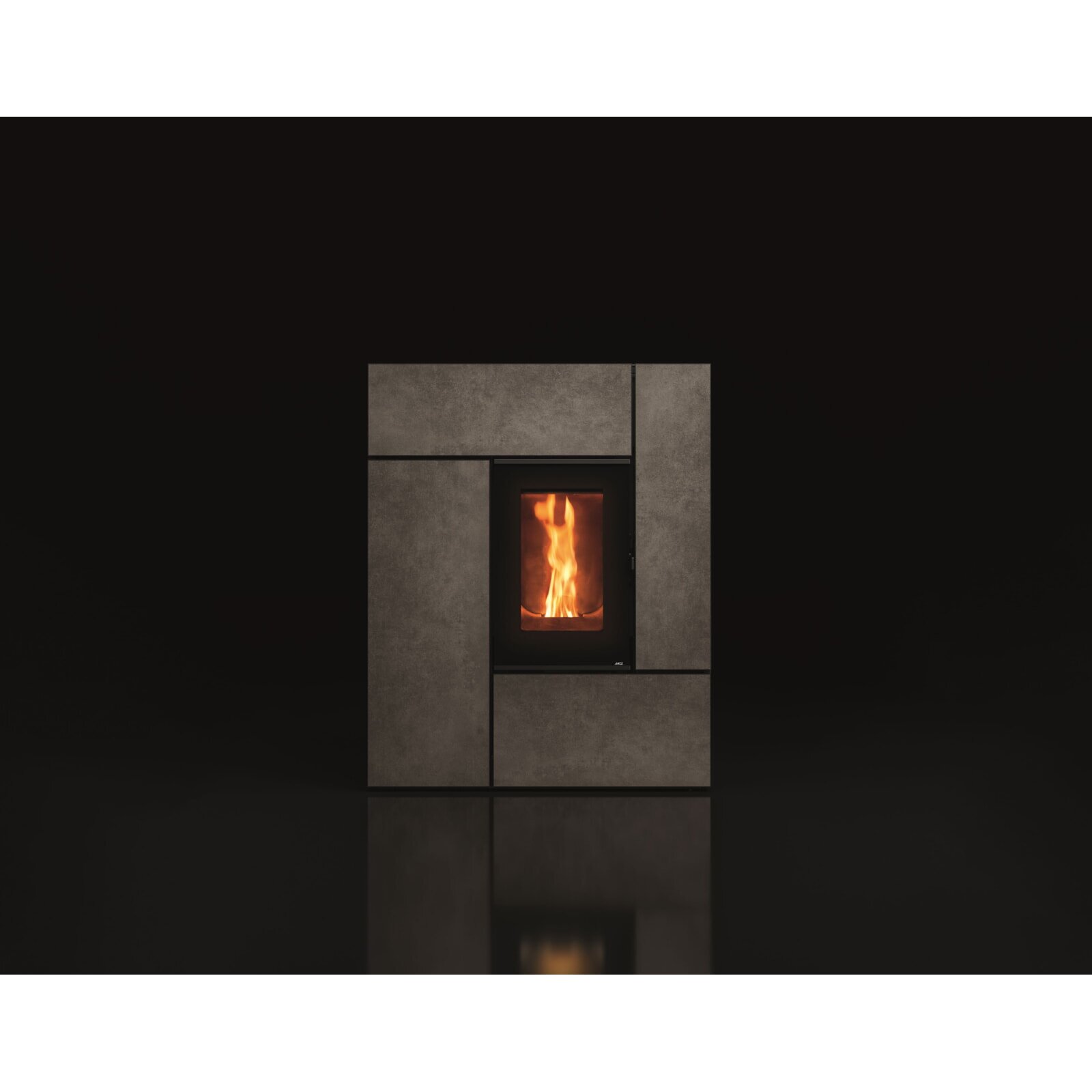 Pelletofen MCZ Feel Comfort Air Matic 12  Core R (Anschluss hinten) kanalisierbar - Maestro+ - 12 kW