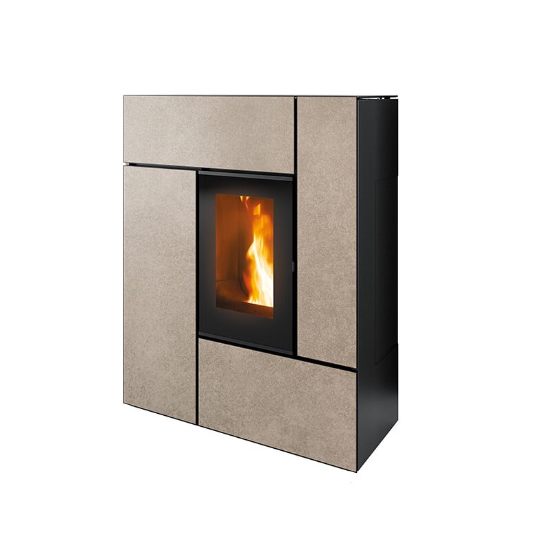 Pelletofen MCZ Feel Comfort Air Matic 12  Core UP (Anschluss oben) kanalisierbar - Maestro+ - 12 kW