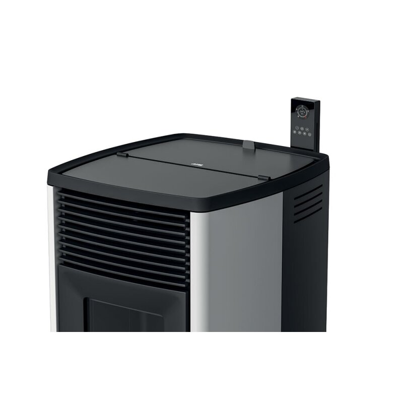 Pelletofen MCZ Ego Comfort Airmatic 10R M3 Core kanalisierbar (Anschluss hinten) - Maestro+ - 10 kW
