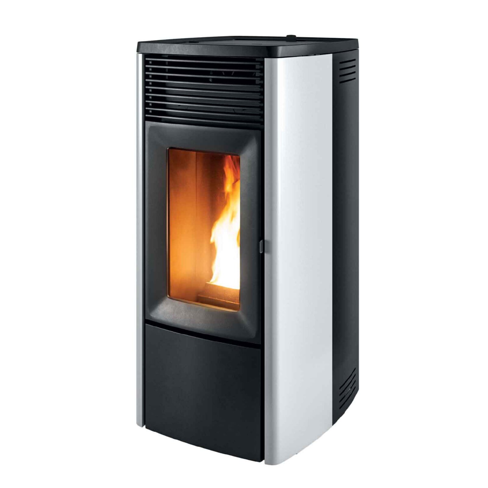 Pelletofen MCZ Ego Comfort Airmatic 10R M3 Core kanalisierbar (Anschluss hinten) - Maestro+ - 10 kW