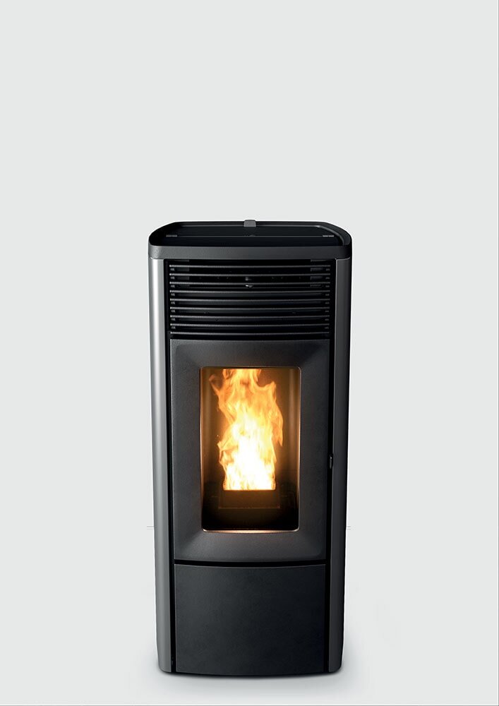 Pelletofen MCZ Ego Comfort Airmatic 10R M3 Core kanalisierbar (Anschluss hinten) - Maestro+ - 10 kW