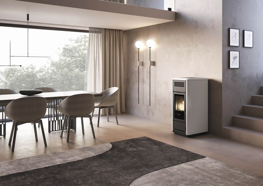 Pelletofen wasserführend Edilkamin MILLA H 15 Evo - 14,8 kW