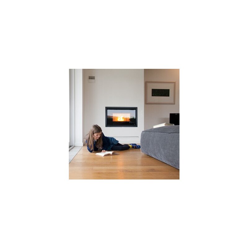 Kamineinsatz Pellet MCZ VIVO 90 Comfort Air 11 kanalisierbar Maestro+ - 11 kW