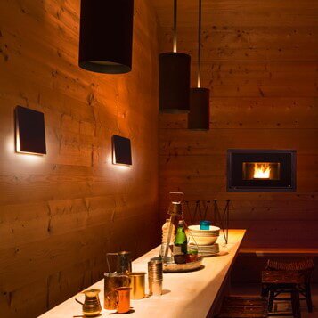 Kamineinsatz Pellet MCZ VIVO 90 Comfort Air 11 kanalisierbar Maestro+ - 11 kW