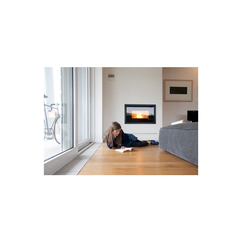 Kamineinsatz Pellet MCZ VIVO 90 Comfort Air 9 M1 kanalisierbar - Maestro+ - 9 kW