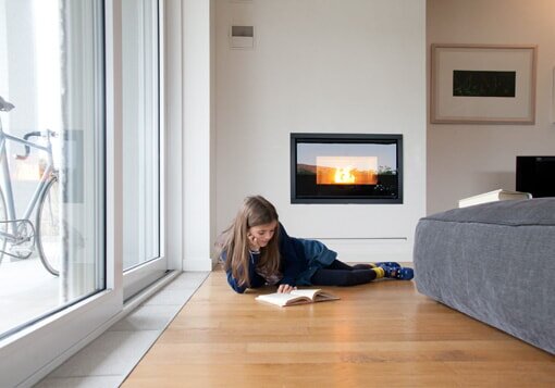 Kamineinsatz Pellet MCZ VIVO 90 Comfort Air 9 M1 kanalisierbar - Maestro+ - 9 kW